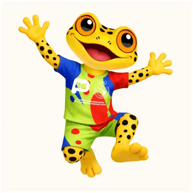 Antón saltando con sombrero