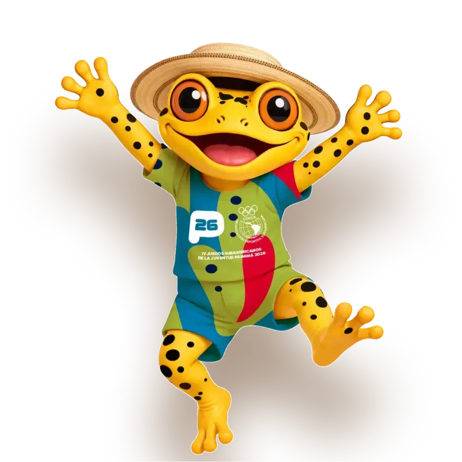 Antón saltando con sombrero